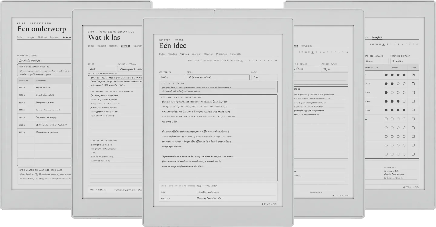 The Planner · Zettelkasten