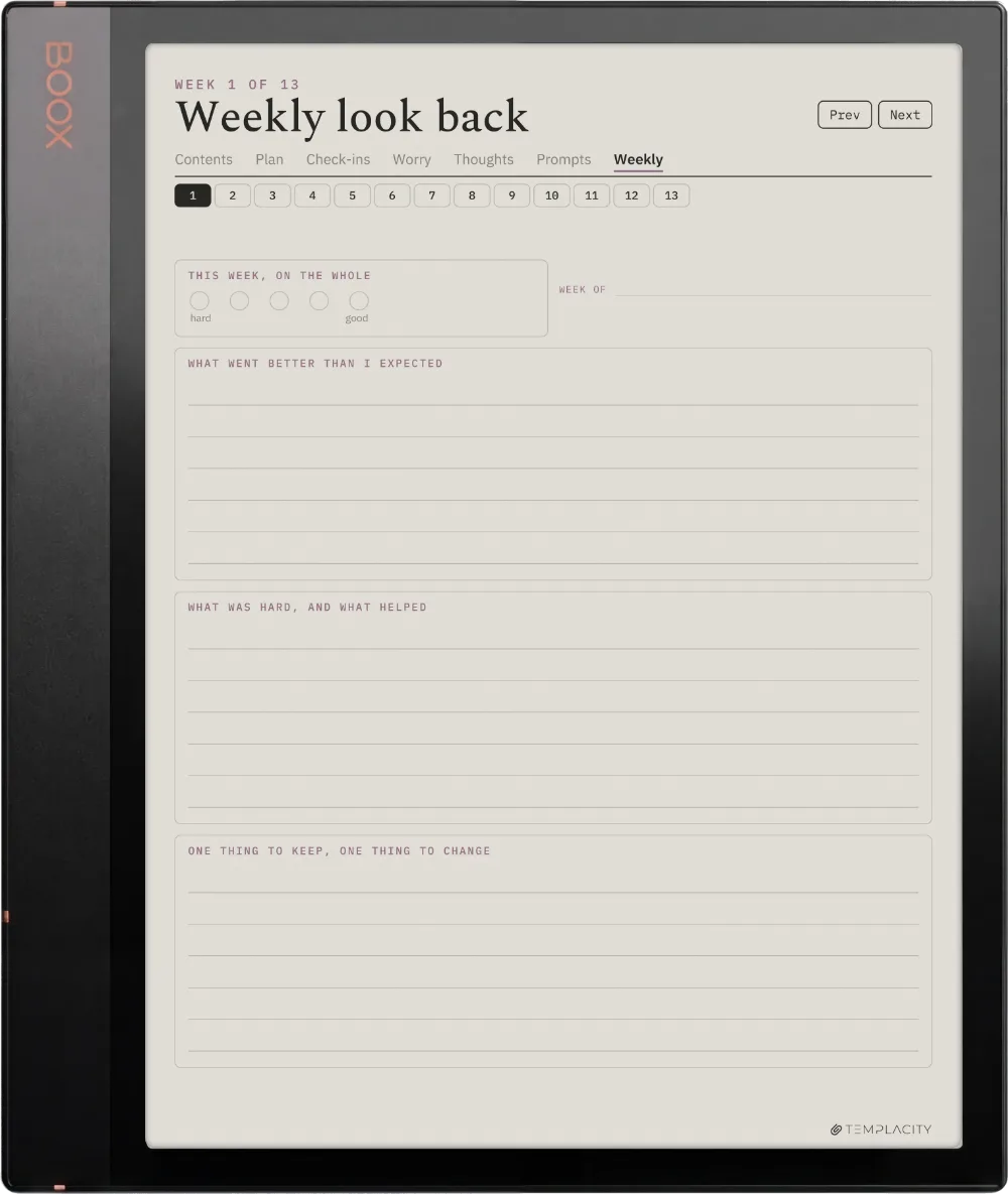 The Anxiety Journal Boox Note Air3 C, página 10