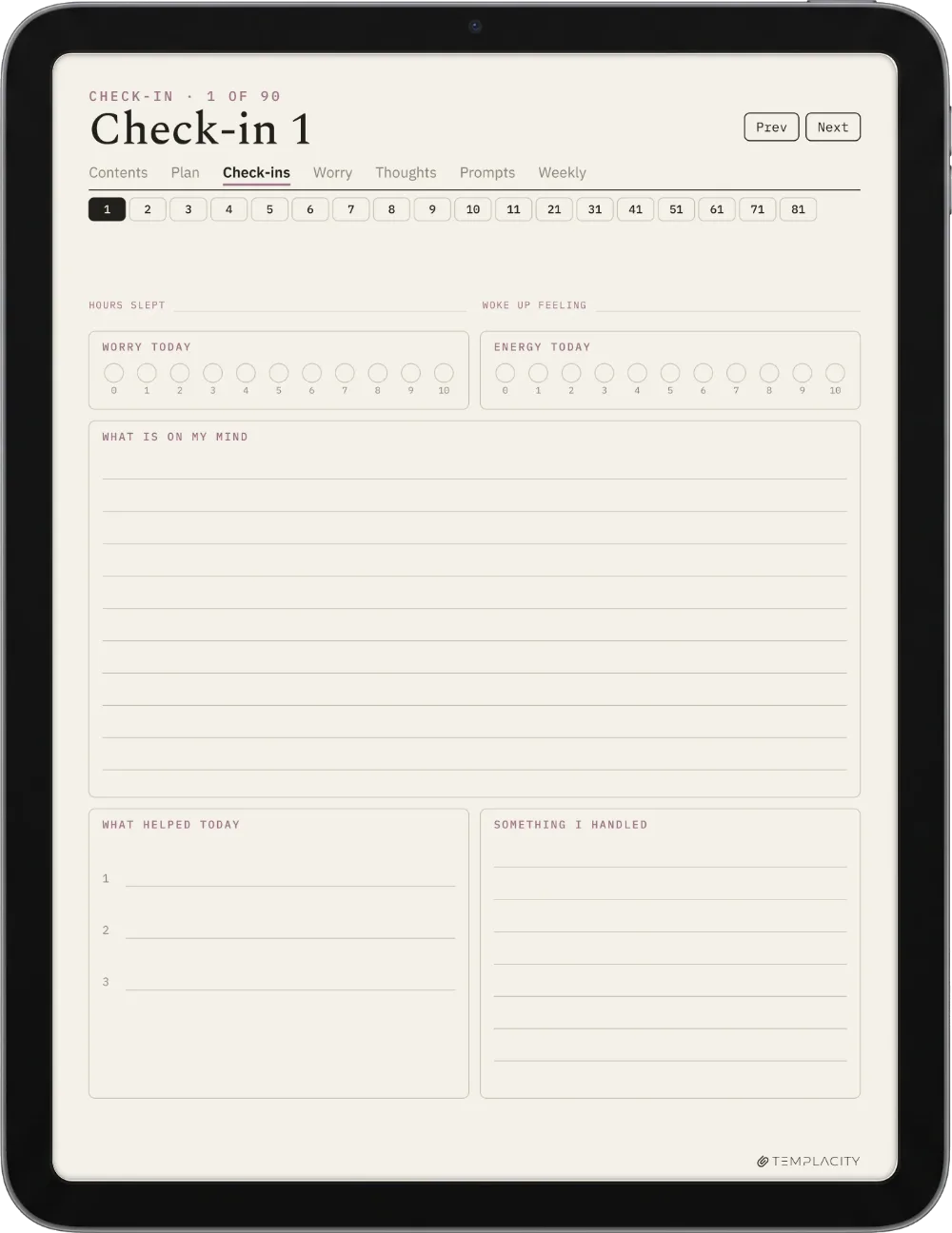 焦虑日记 iPad 第 6 页