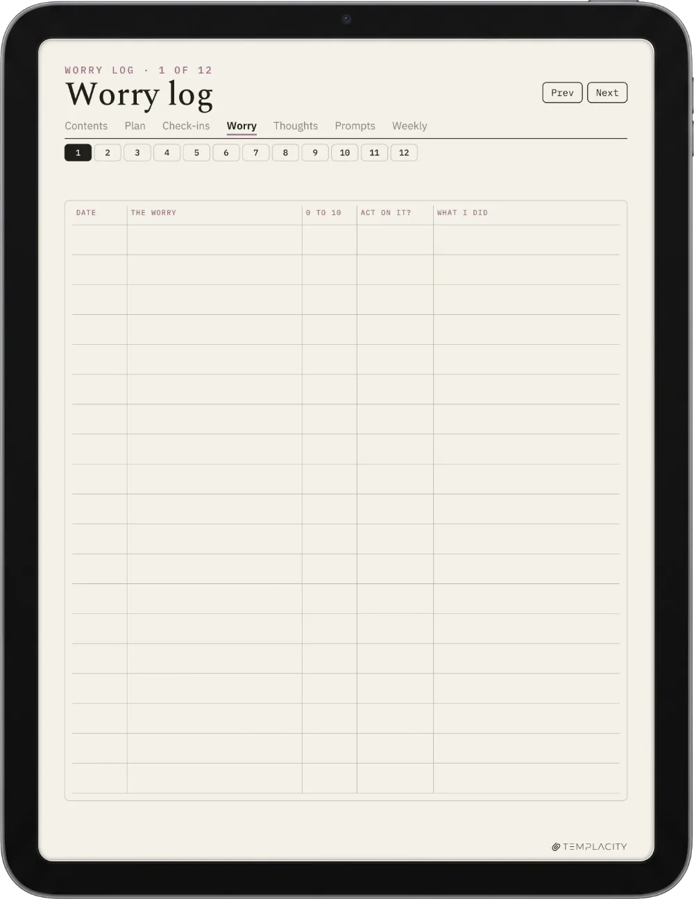 焦虑日记 iPad 第 7 页