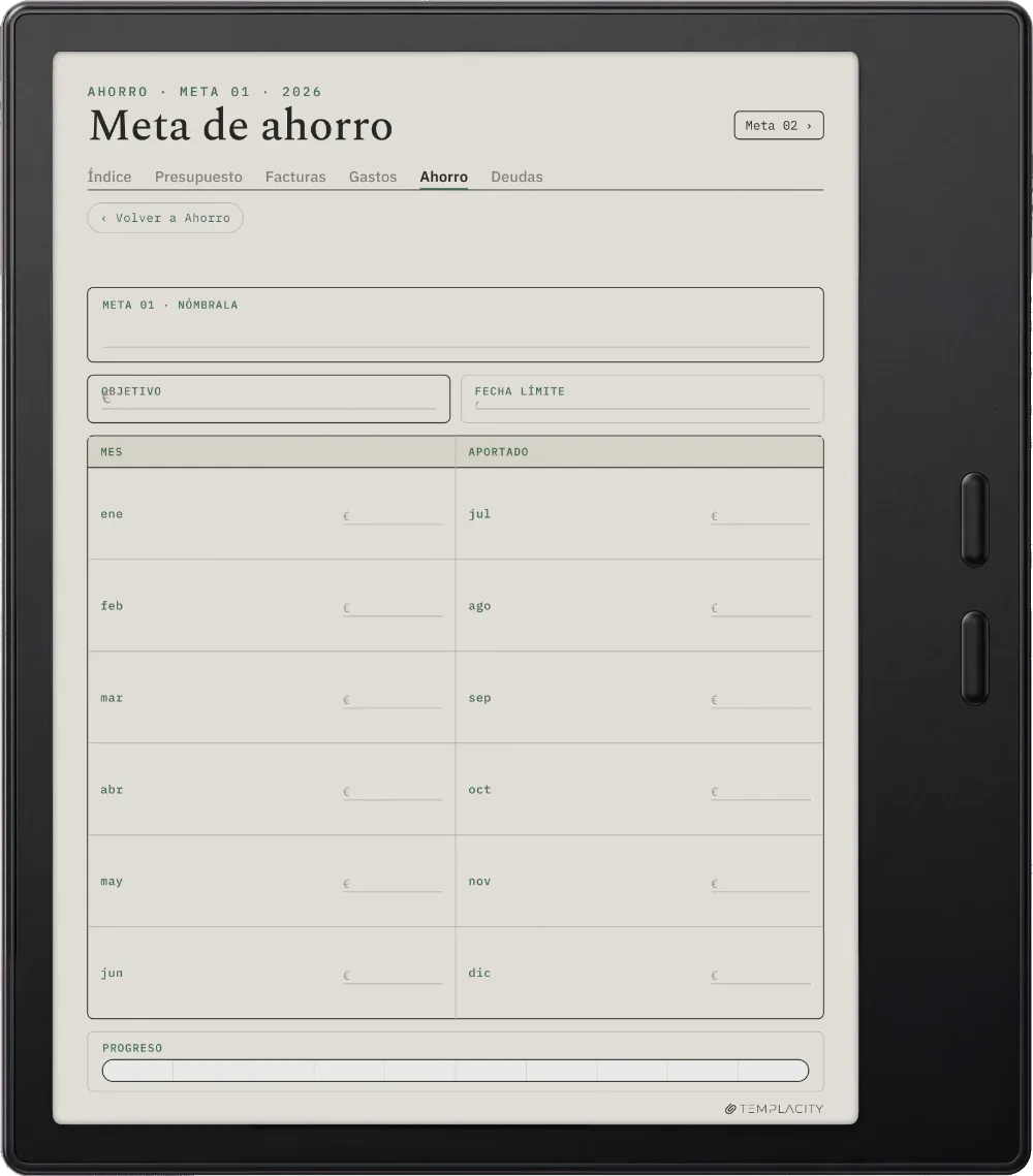 The Planner · Presupuesto Boox Go Color 7 (Gen II) página 4