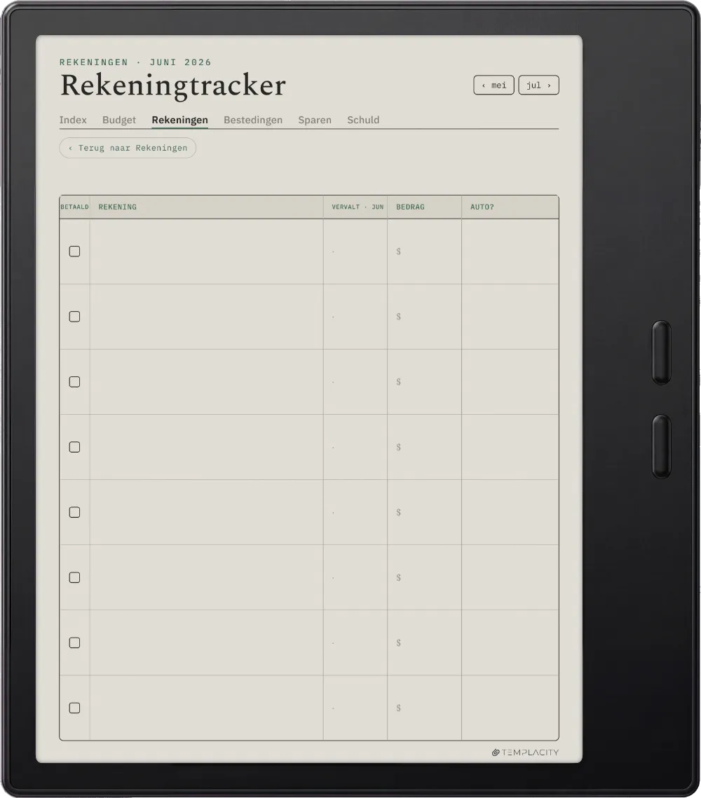 The Planner · Budget Boox Go Color 7 (Gen II) pagina 2