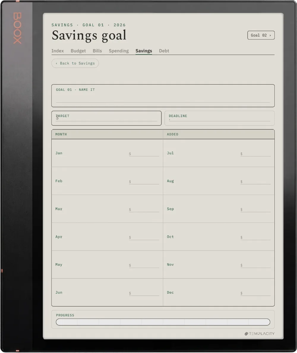 The Planner · Budget Boox Note Air3 C page 4