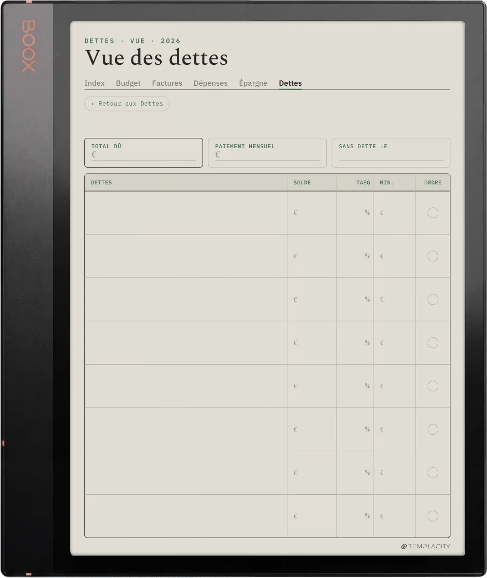 The Planner · Budget Boox Note Air3 C page 5