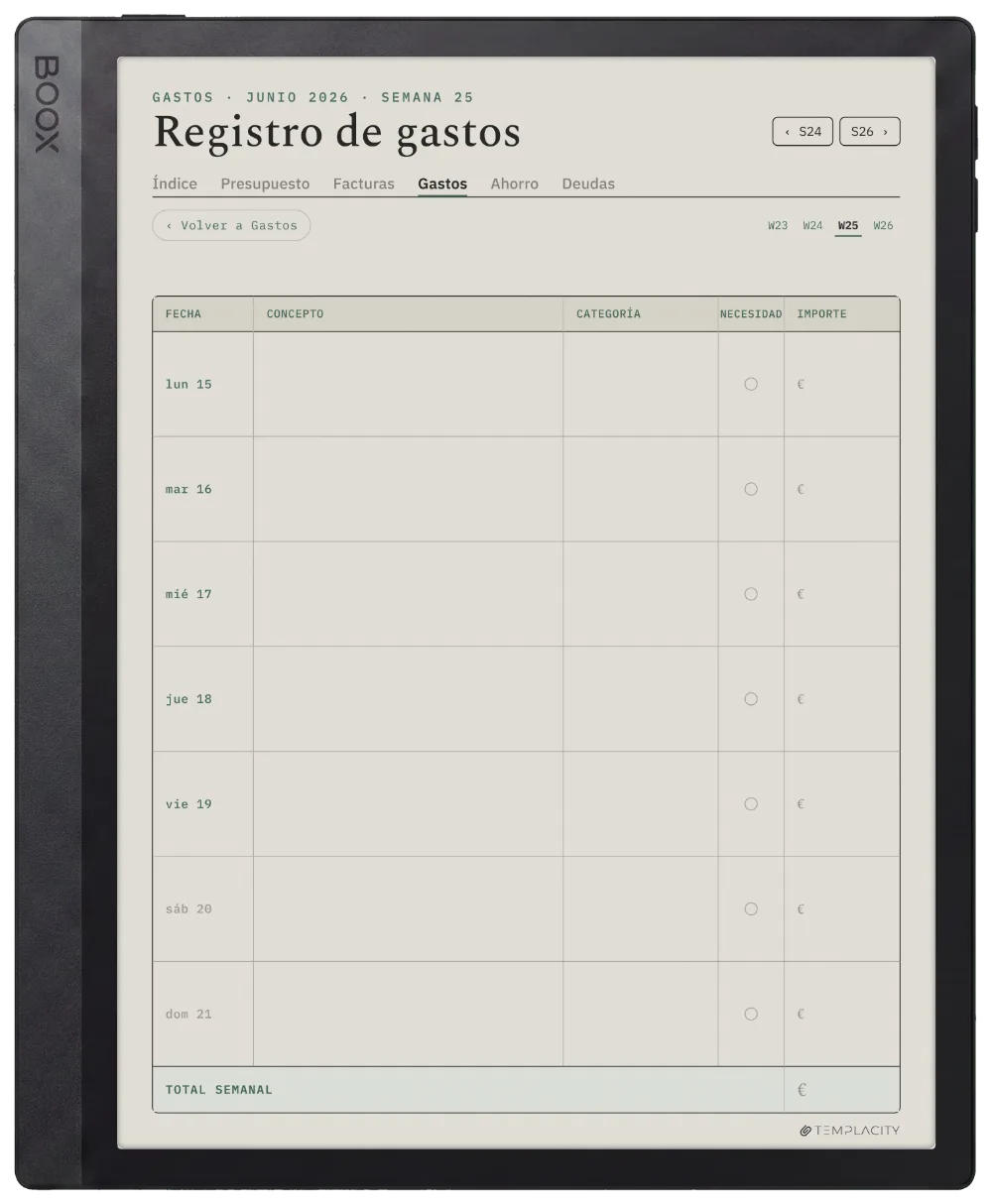 The Planner · Presupuesto Boox Tab Ultra C Pro página 3