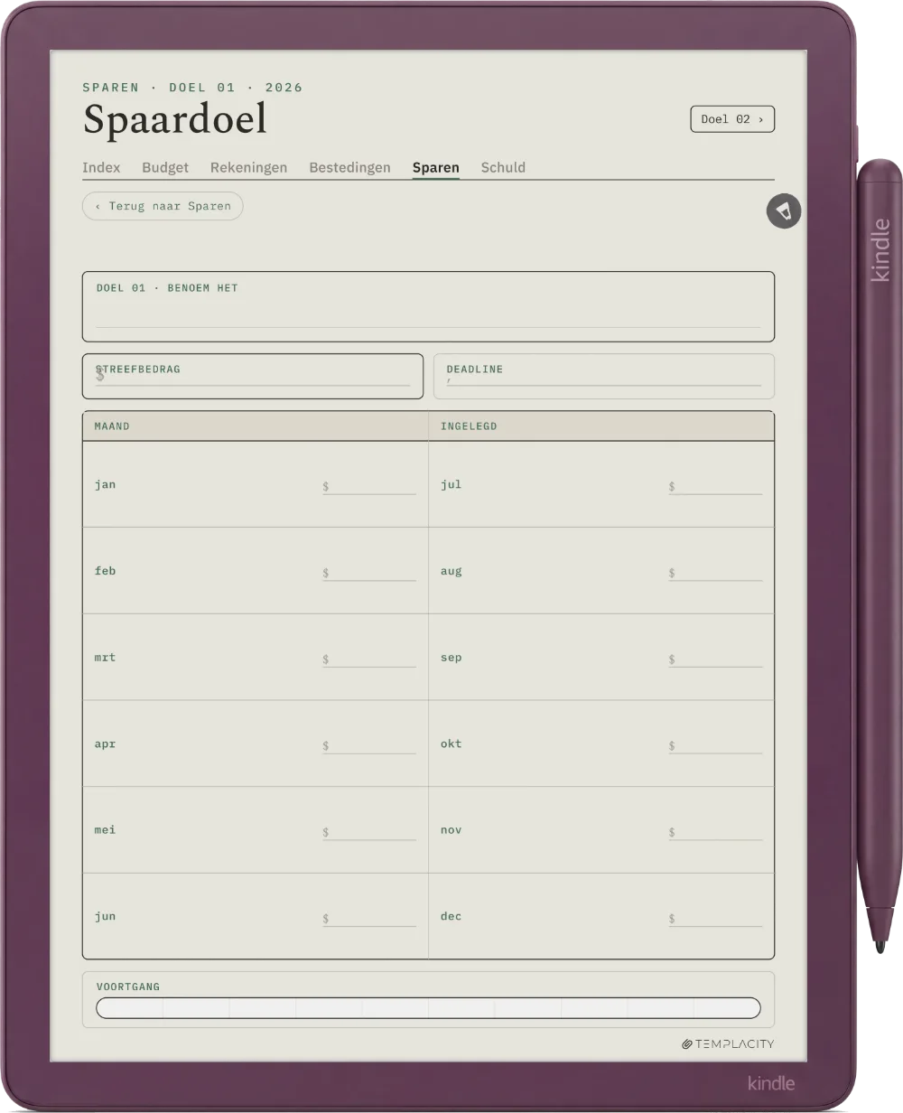 The Planner · Budget Kindle Scribe Colorsoft pagina 4