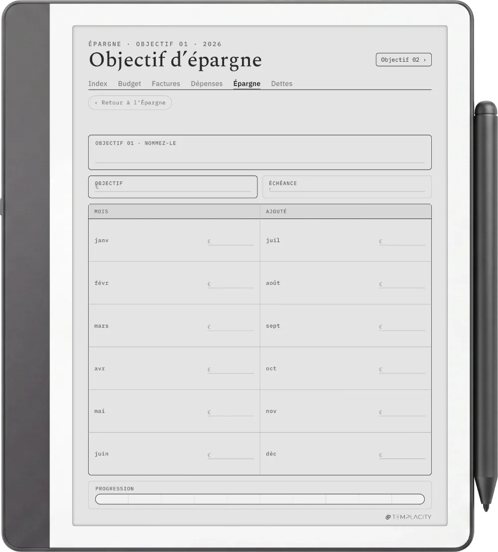 The Planner · Budget Kindle Scribe page 4