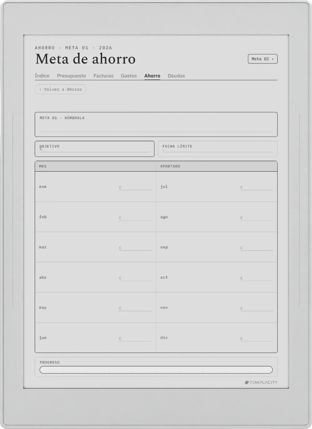 The Planner · Presupuesto Supernote Nomad página 4