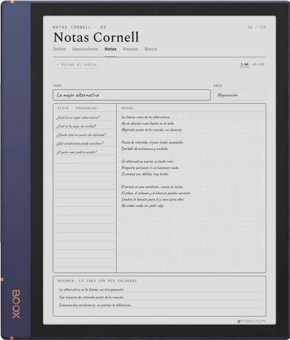 The Planner en el Boox Note Air2