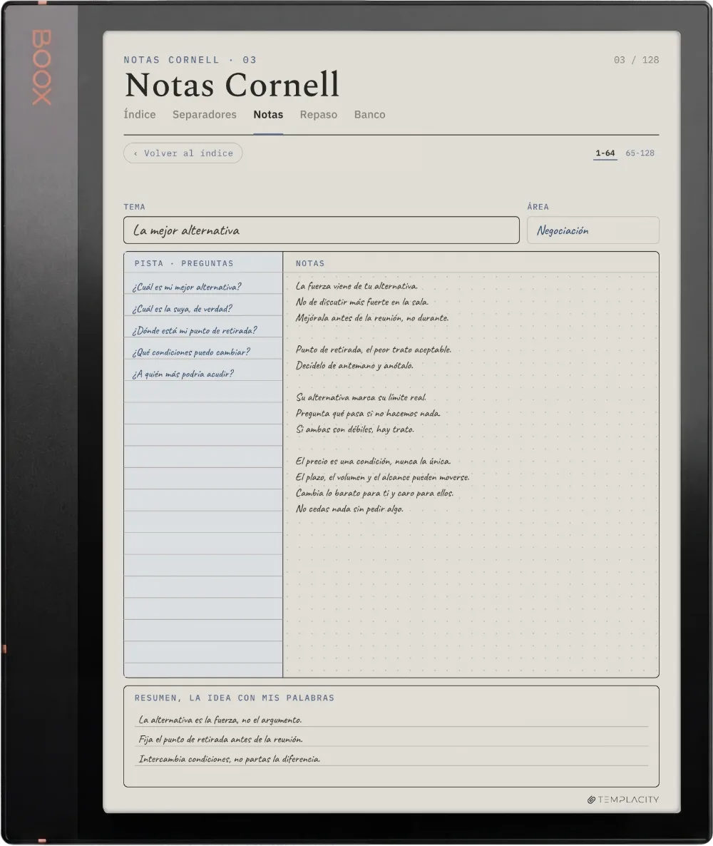 The Planner en el Boox Note Air3 C
