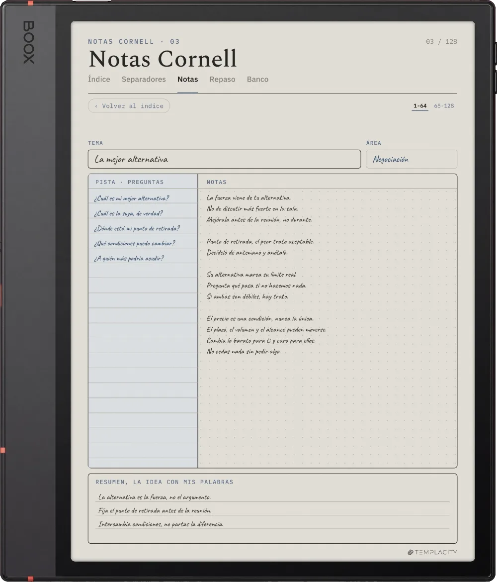 The Planner en el Boox Note Air5 C