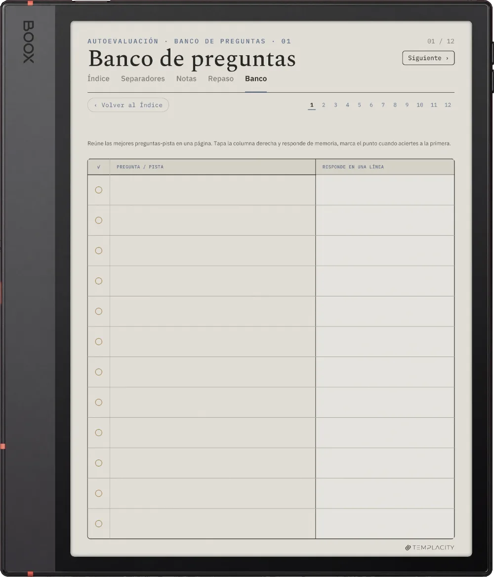 The Planner · Notas Cornell Boox Note Air5 C página 3