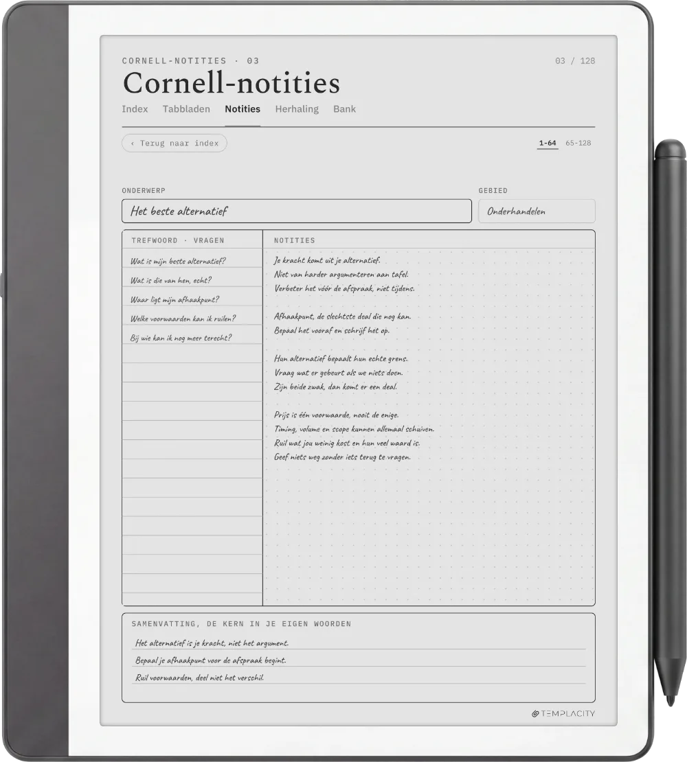 The Planner op de Kindle Scribe