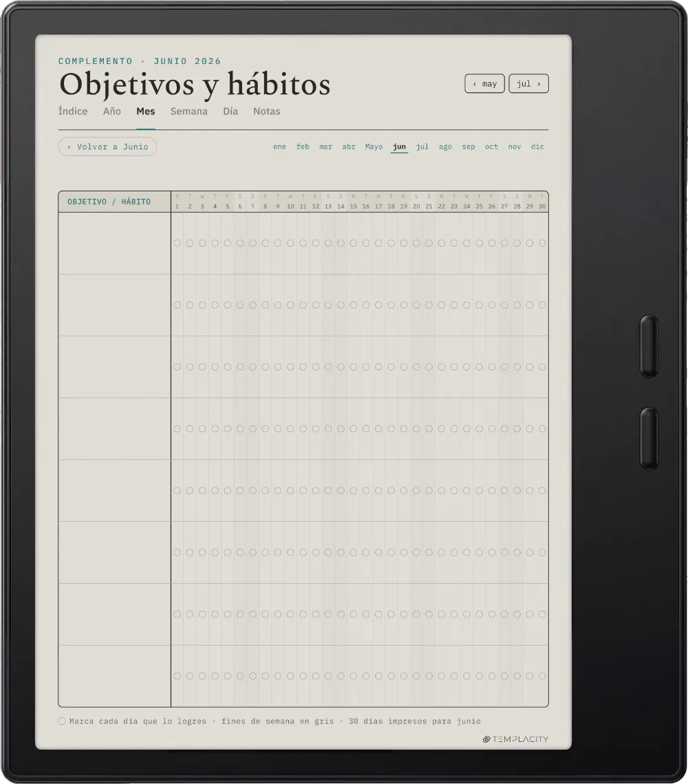 The Planner · Entrenamiento Boox Go Color 7 (Gen II) página 5