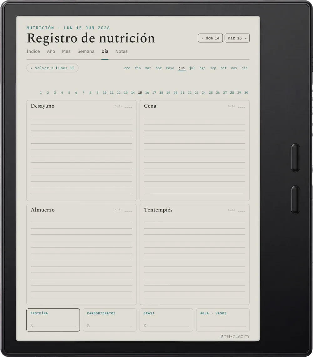 The Planner · Entrenamiento Boox Go Color 7 (Gen II) página 3