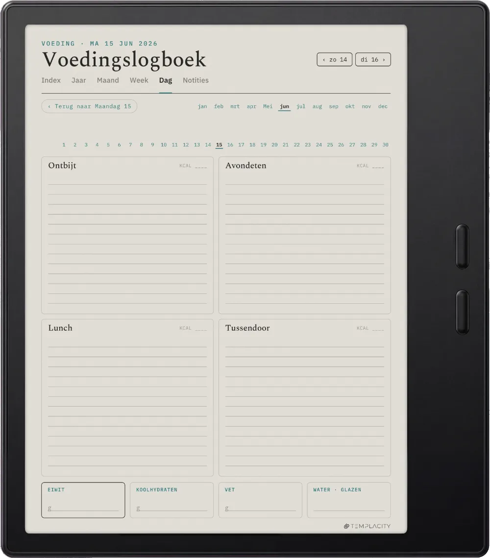 The Planner · Workout Boox Go Color 7 (Gen II) pagina 3