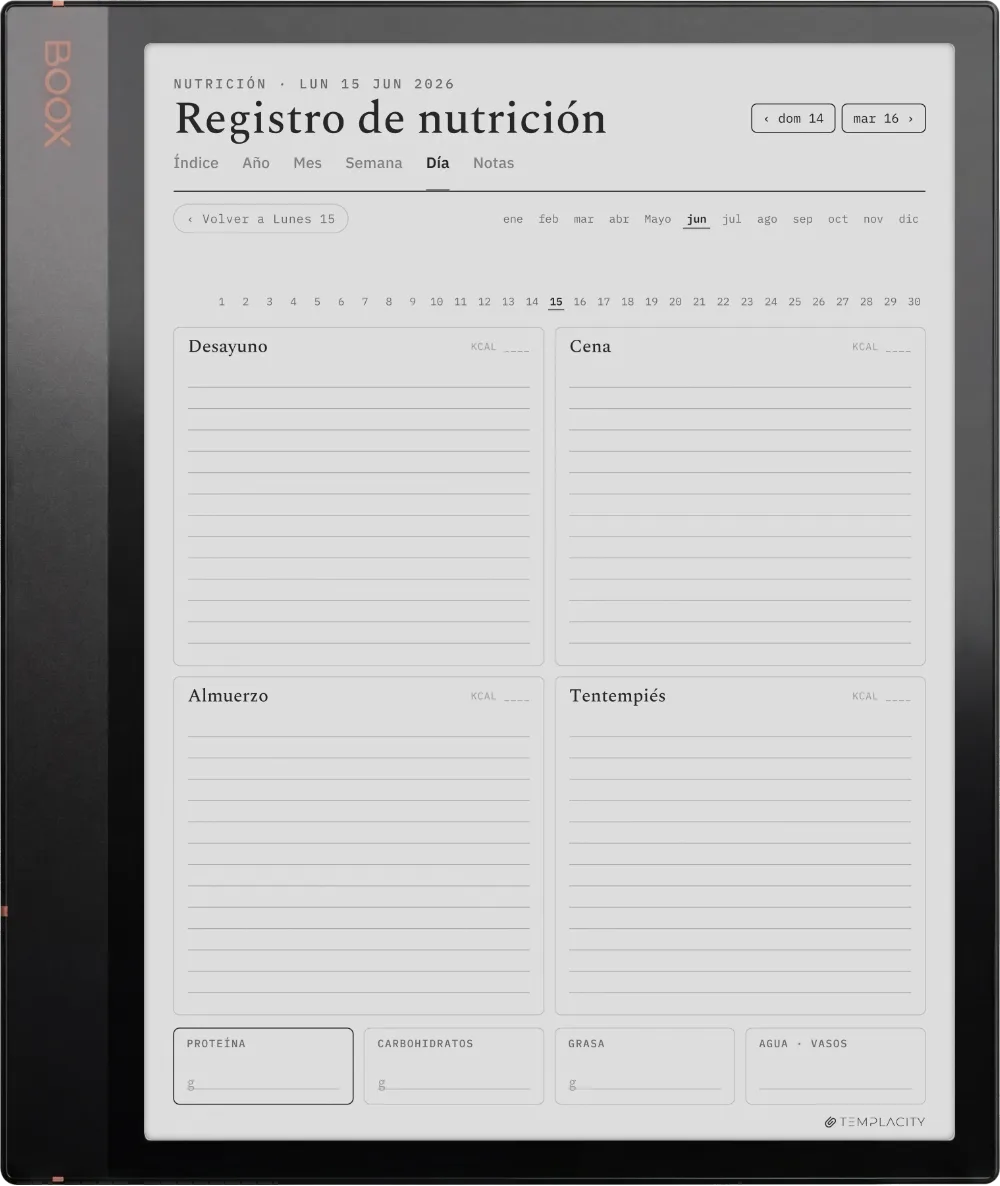 The Planner · Entrenamiento Boox Note Air 3 página 3