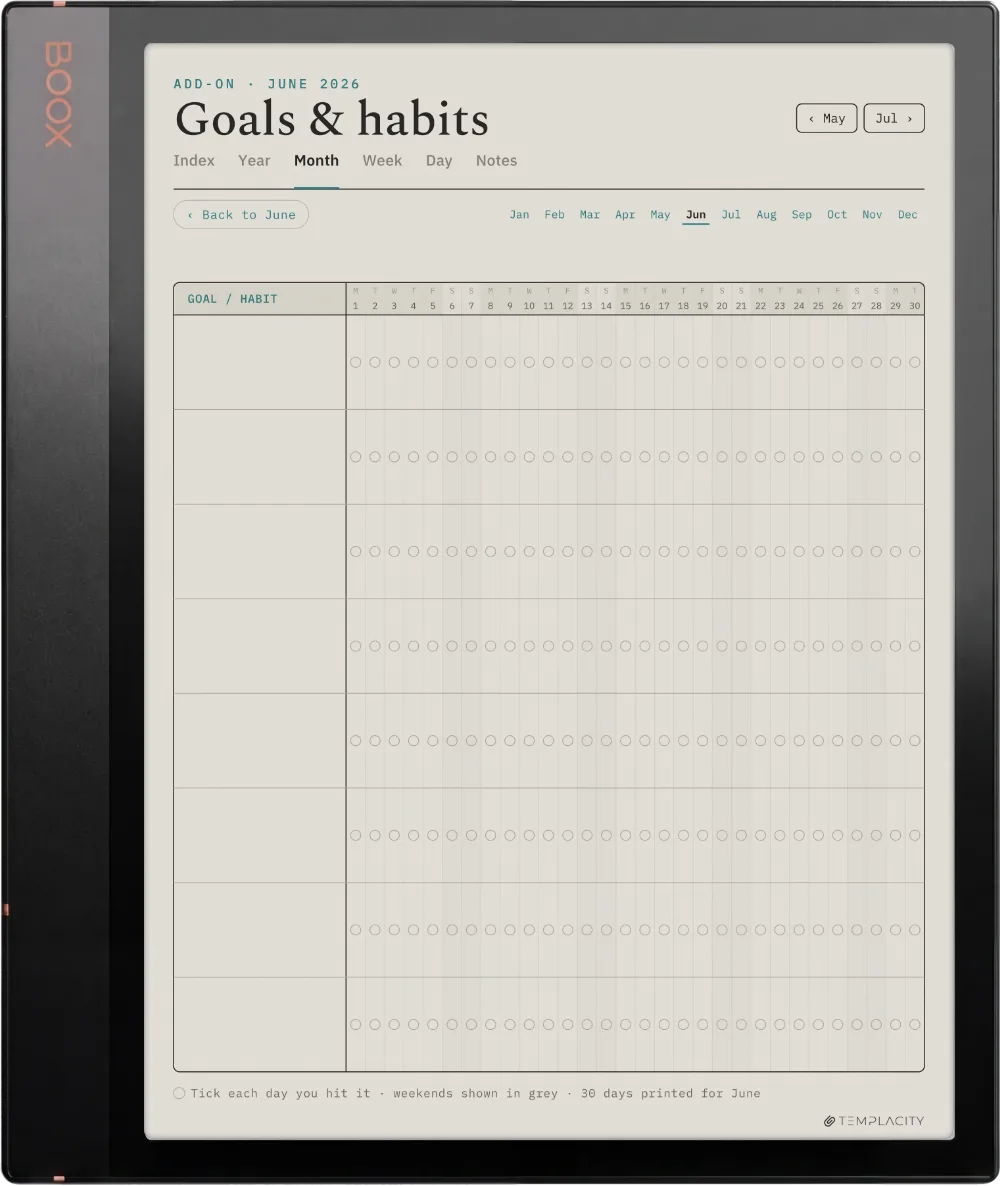 The Planner · Workout Boox Note Air3 C page 5