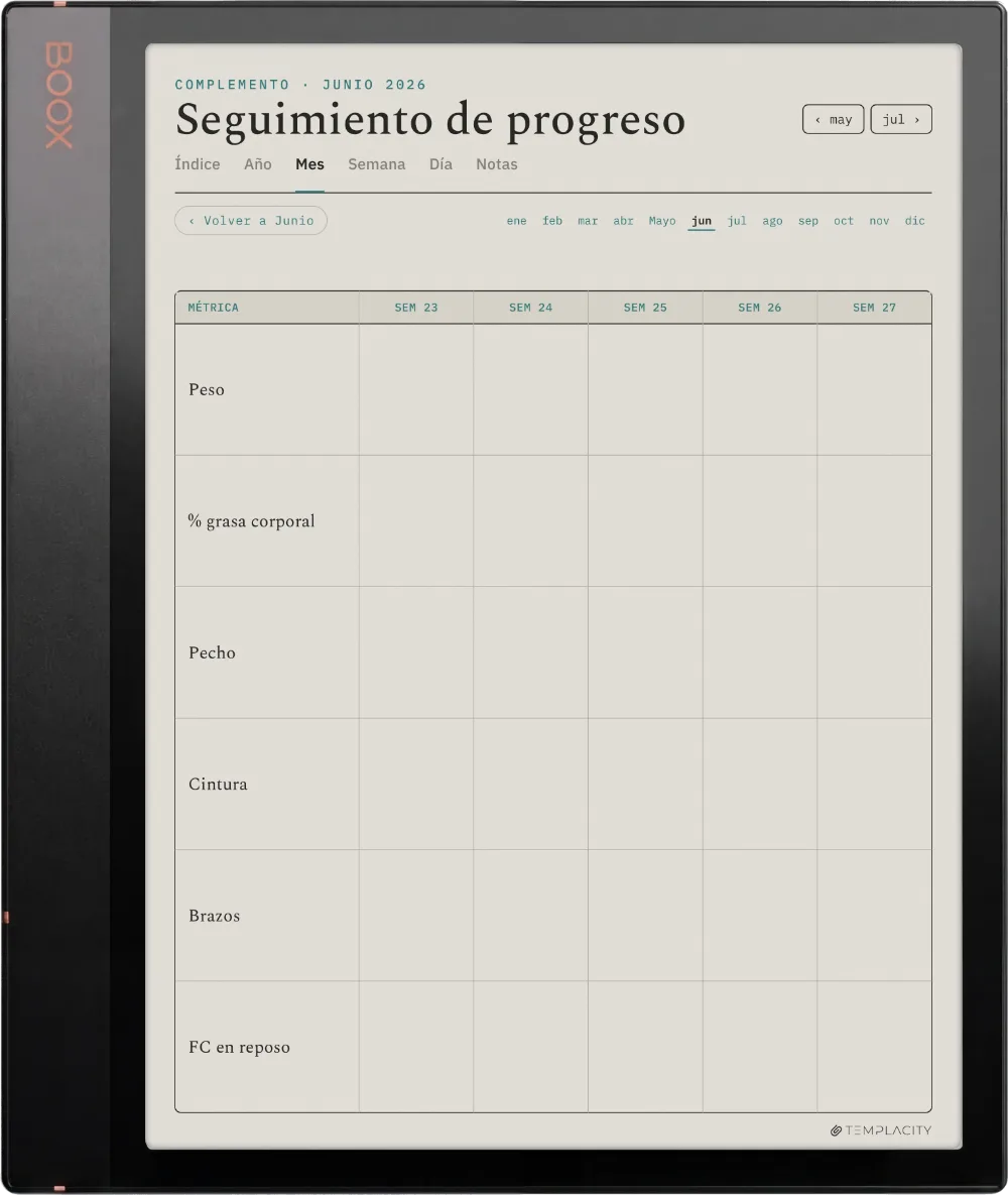 The Planner · Entrenamiento Boox Note Air3 C página 4