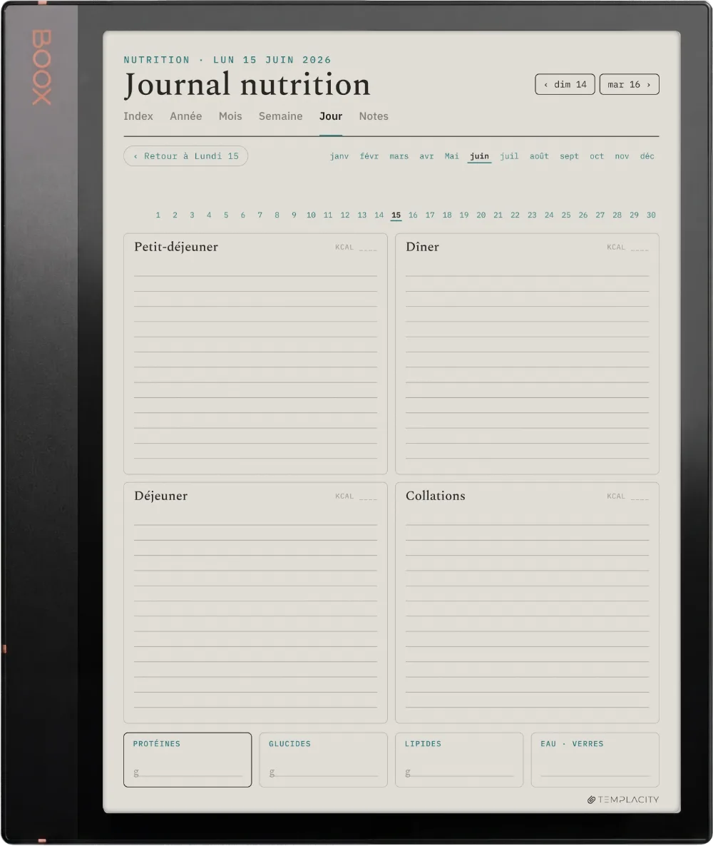 The Planner · Entraînement Boox Note Air3 C page 3