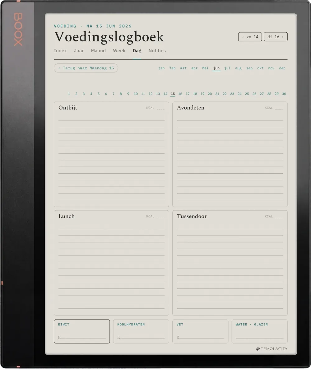 The Planner · Workout Boox Note Air3 C pagina 3