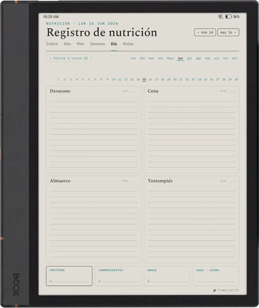 The Planner · Entrenamiento Boox Note Air4 C página 3