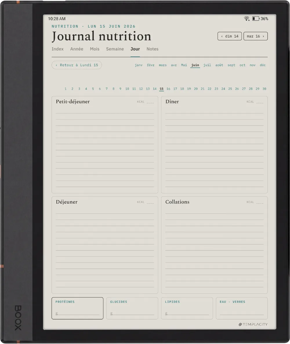 The Planner · Entraînement Boox Note Air4 C page 3