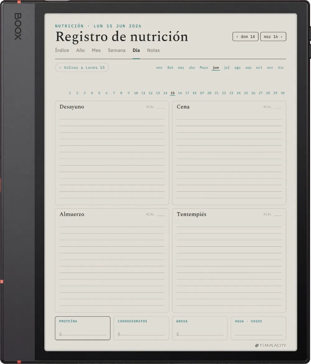 The Planner · Entrenamiento Boox Note Air5 C página 3