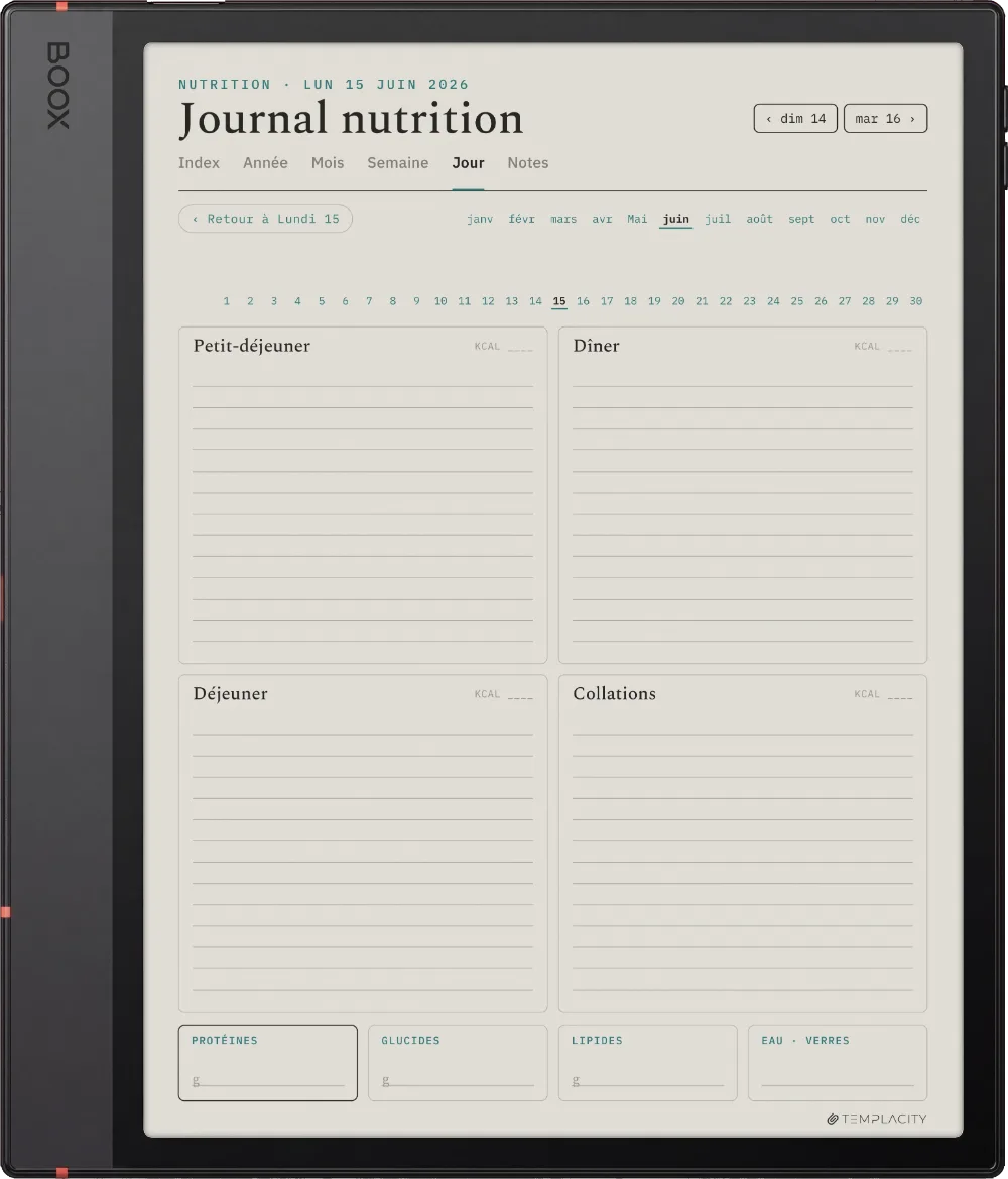 The Planner · Entraînement Boox Note Air5 C page 3