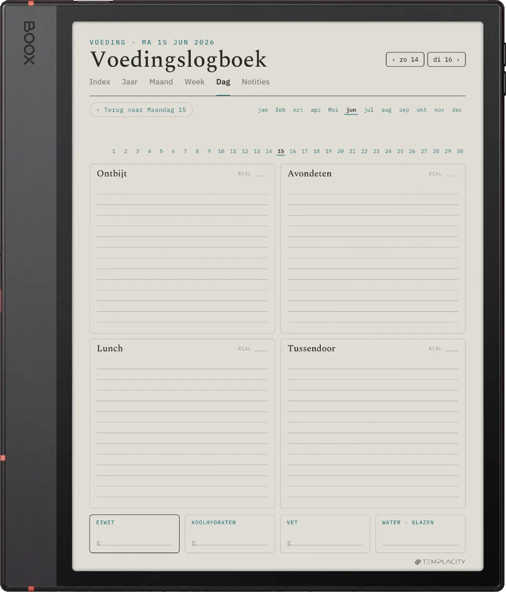 The Planner · Workout Boox Note Air5 C pagina 3