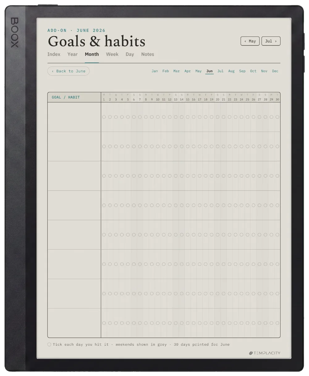 The Planner · Workout Boox Tab Ultra C Pro page 5