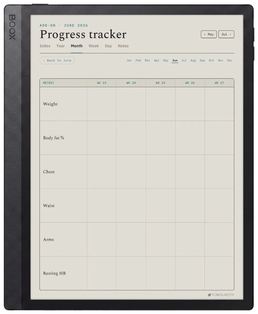 The Planner · Workout Boox Tab Ultra C Pro page 4
