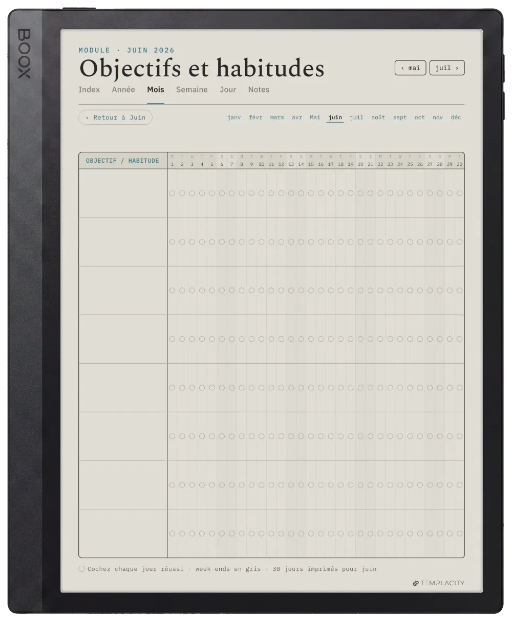 The Planner · Entraînement Boox Tab Ultra C Pro page 5