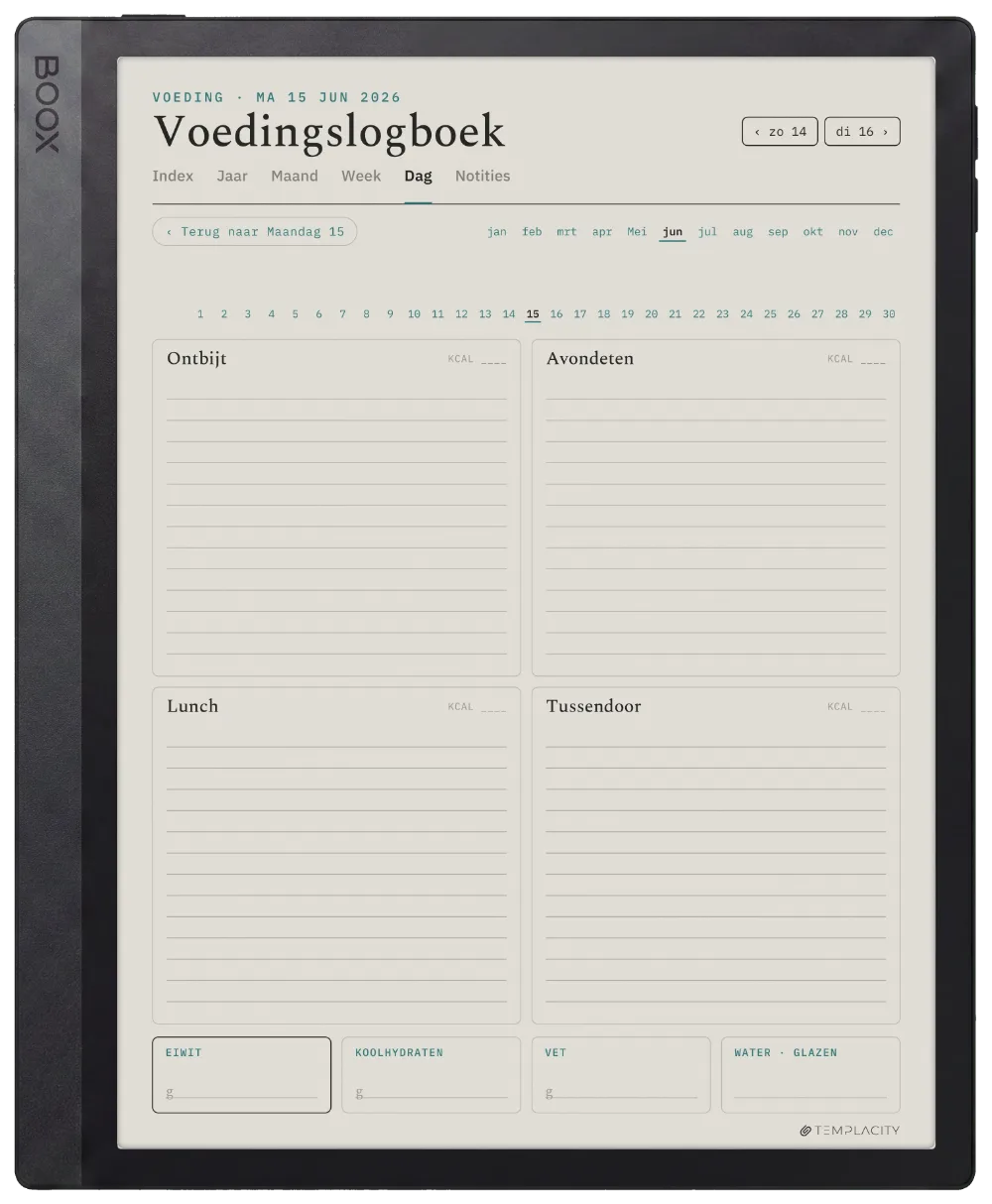 The Planner · Workout Boox Tab Ultra C Pro pagina 3