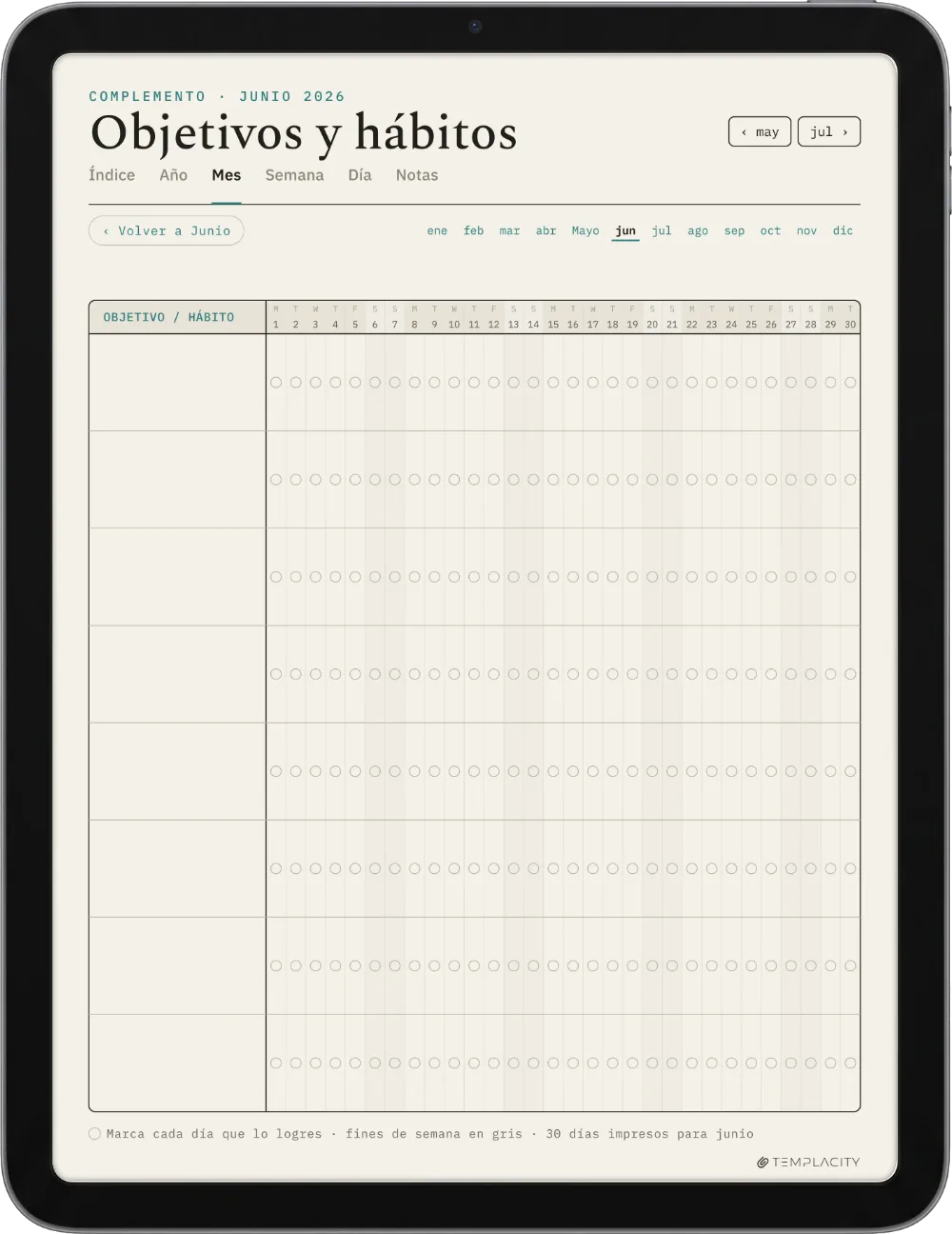 The Planner · Entrenamiento iPad página 5
