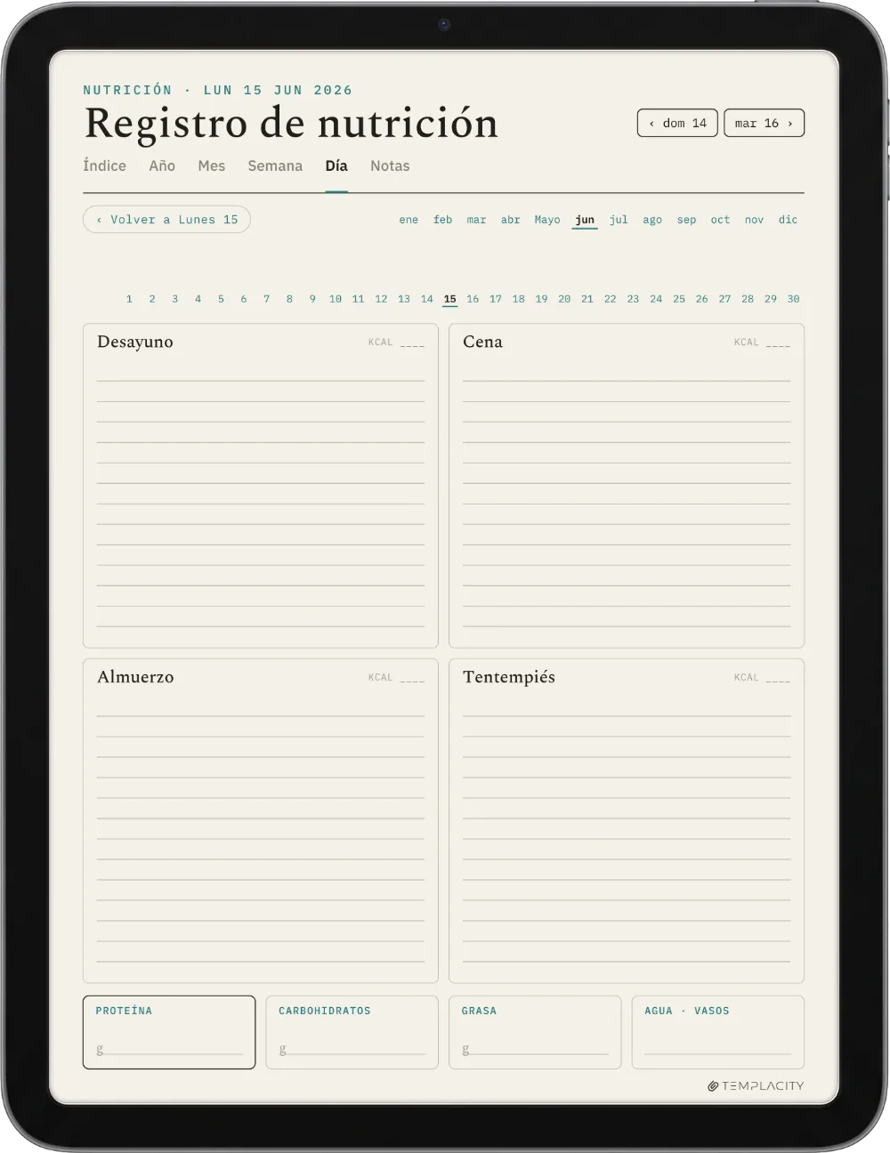 The Planner · Entrenamiento iPad página 3