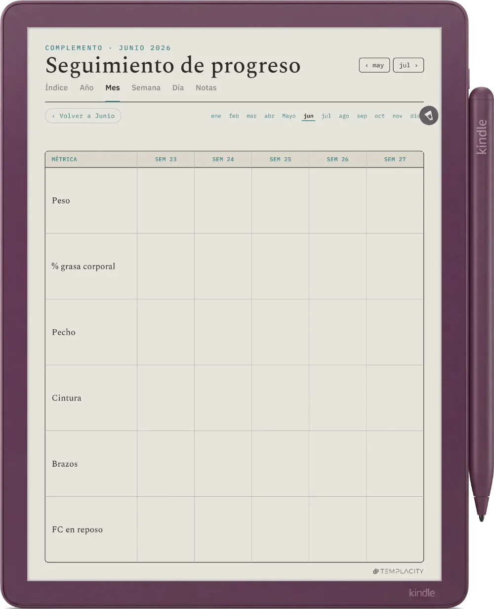 The Planner · Entrenamiento Kindle Scribe Colorsoft página 4