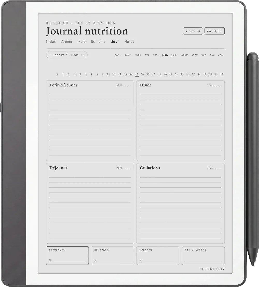The Planner · Entraînement Kindle Scribe page 3