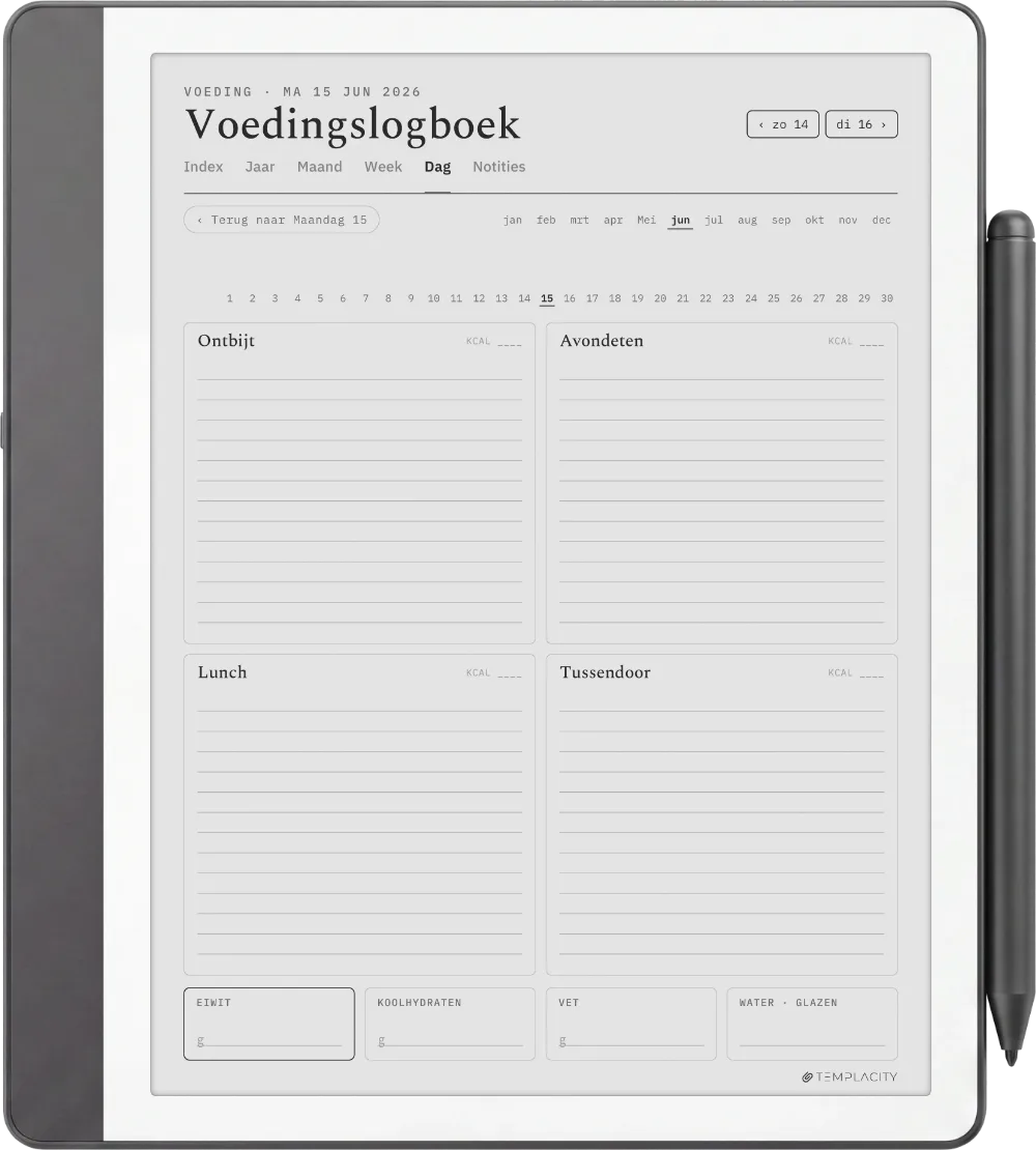 The Planner · Workout Kindle Scribe pagina 3