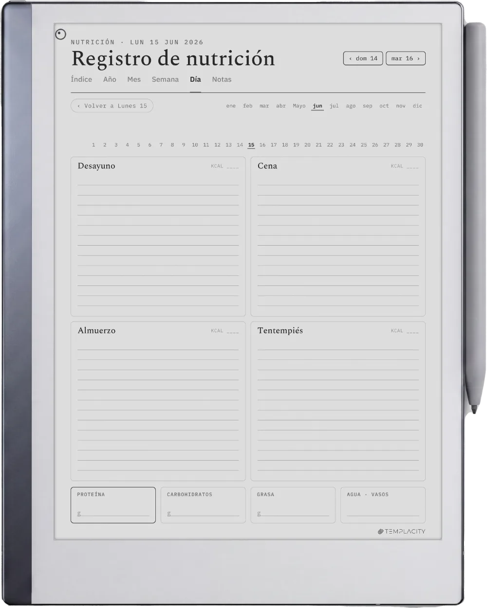 The Planner · Entrenamiento reMarkable 2 página 3