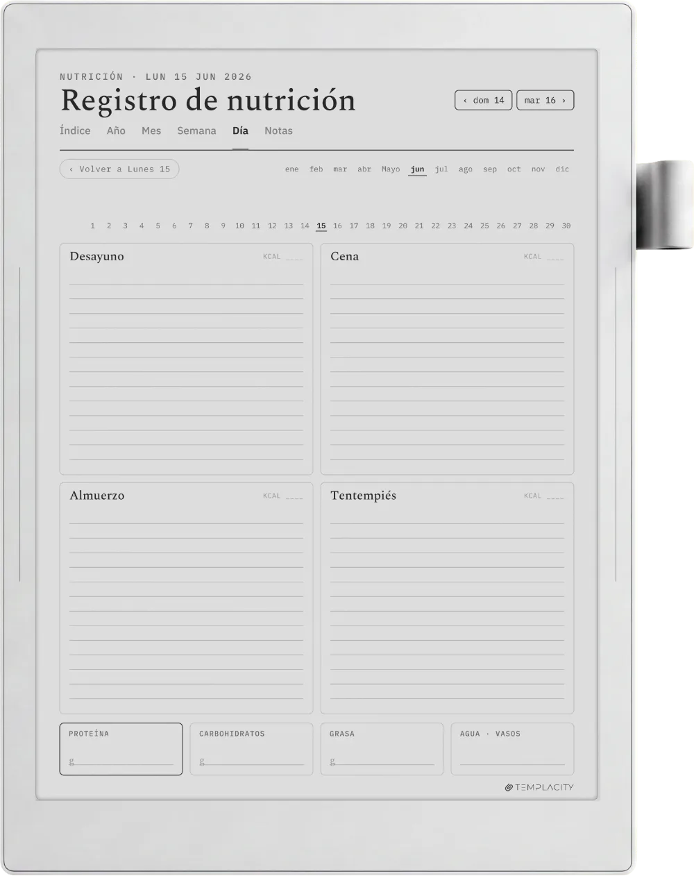 The Planner · Entrenamiento Supernote Manta página 3