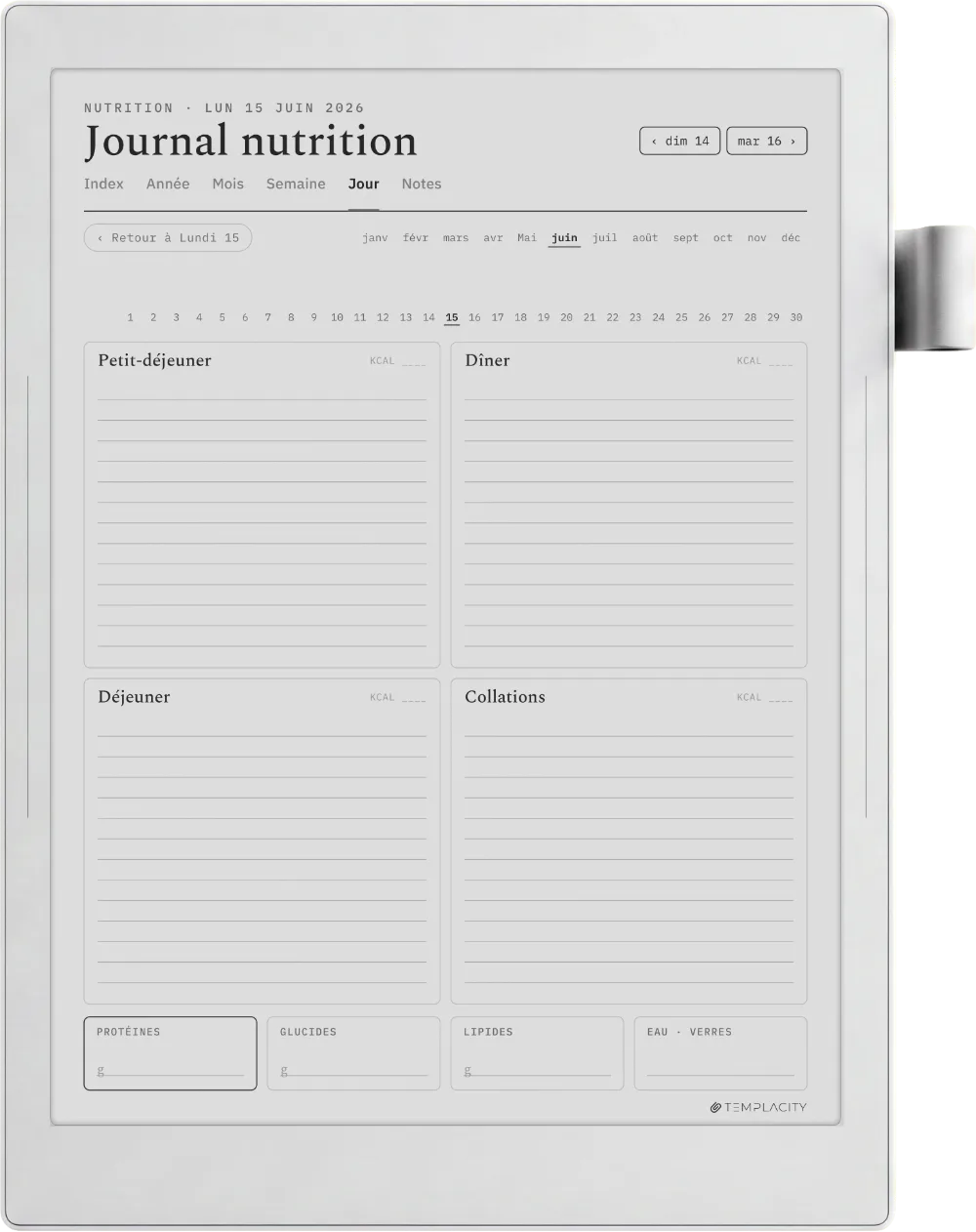 The Planner · Entraînement Supernote Manta page 3