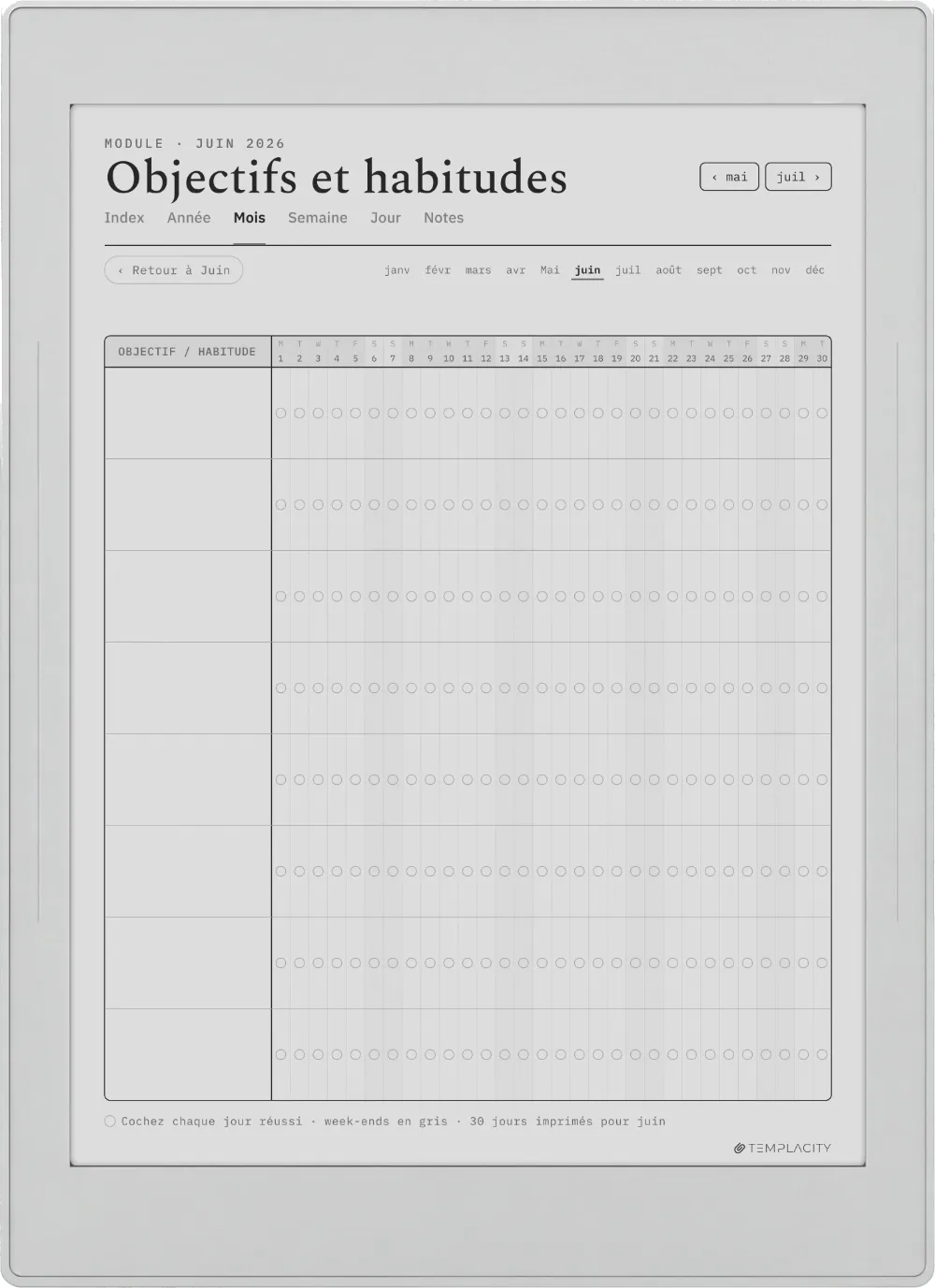 The Planner · Entraînement Supernote Nomad page 5