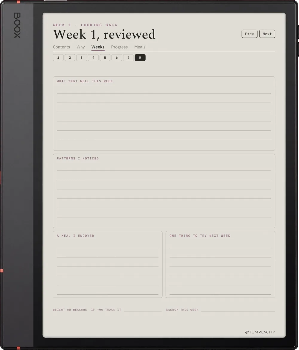 The Food Diary Boox Note Air5 C página 7