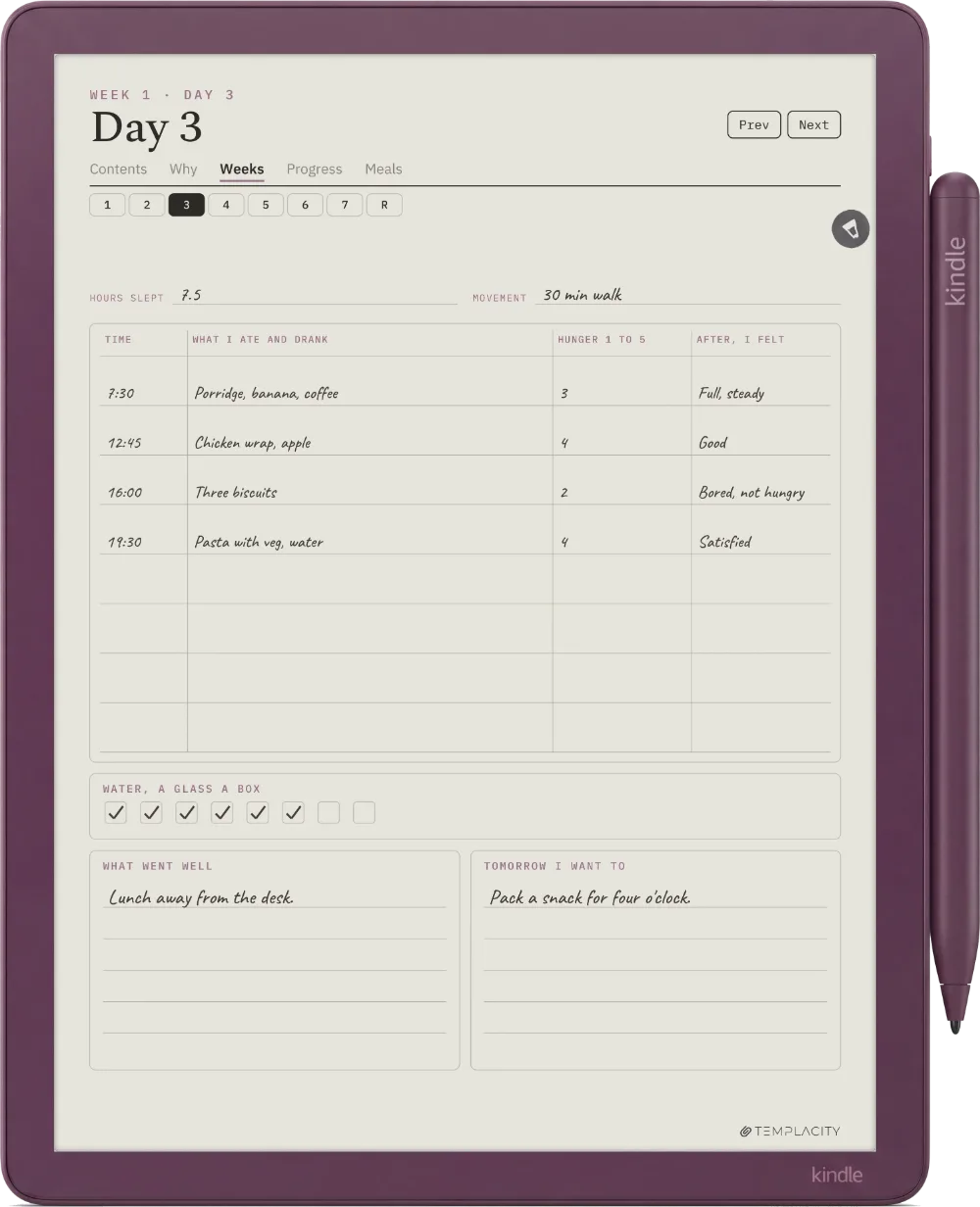 The Planner El día