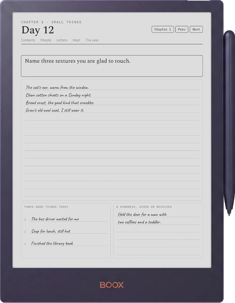 The Planner The Day