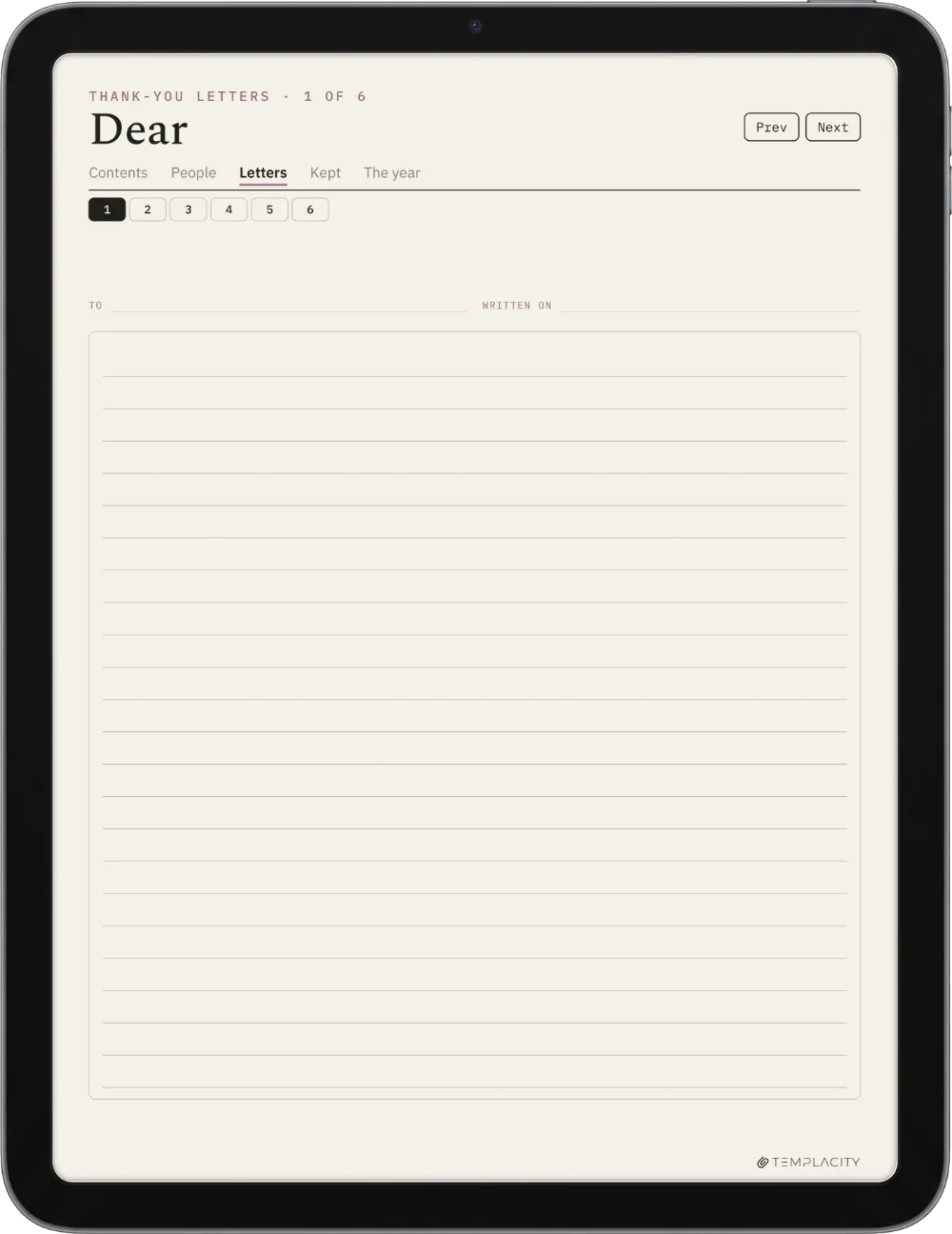 A Year of Gratitude iPad 第 9 页