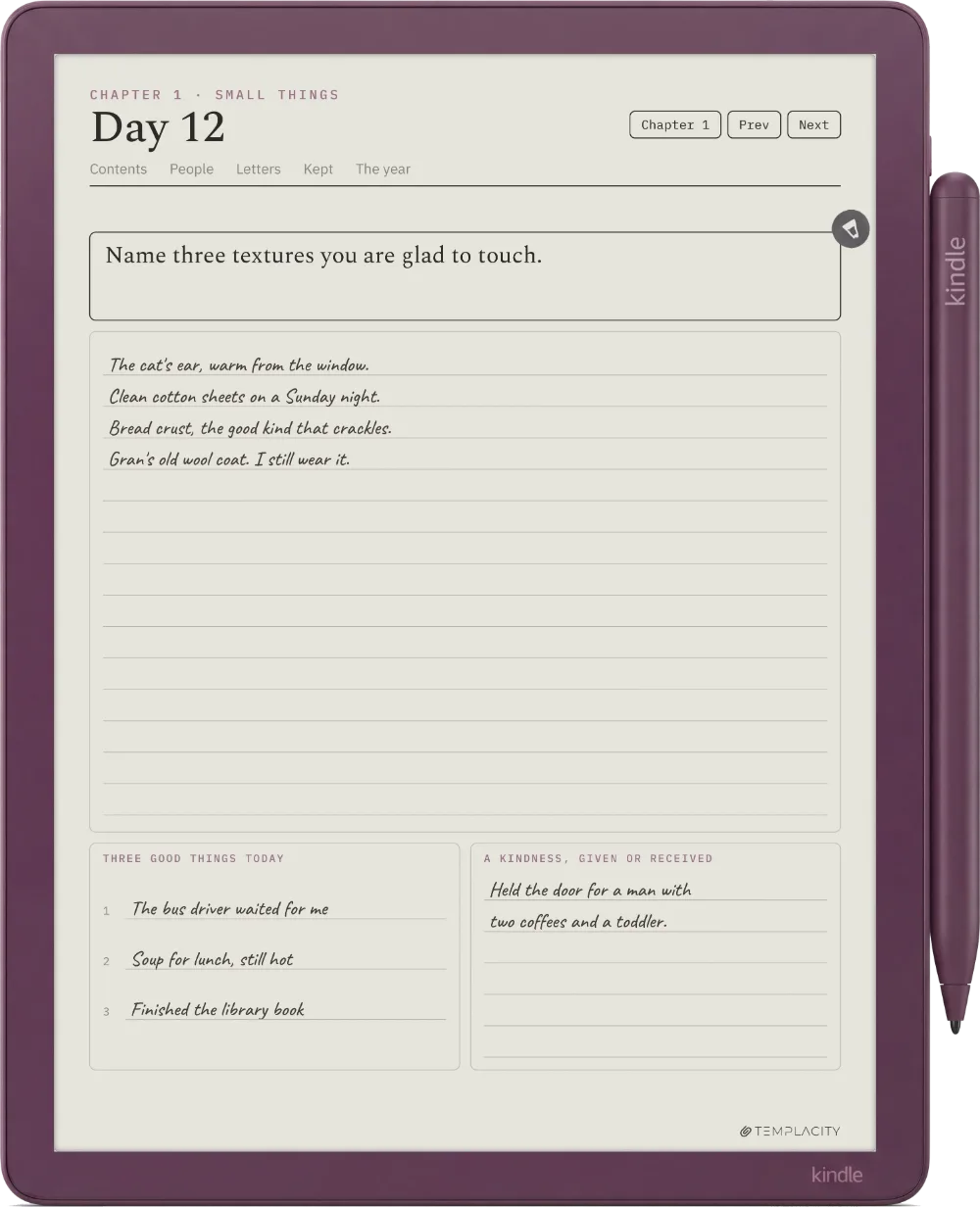 The Planner El día