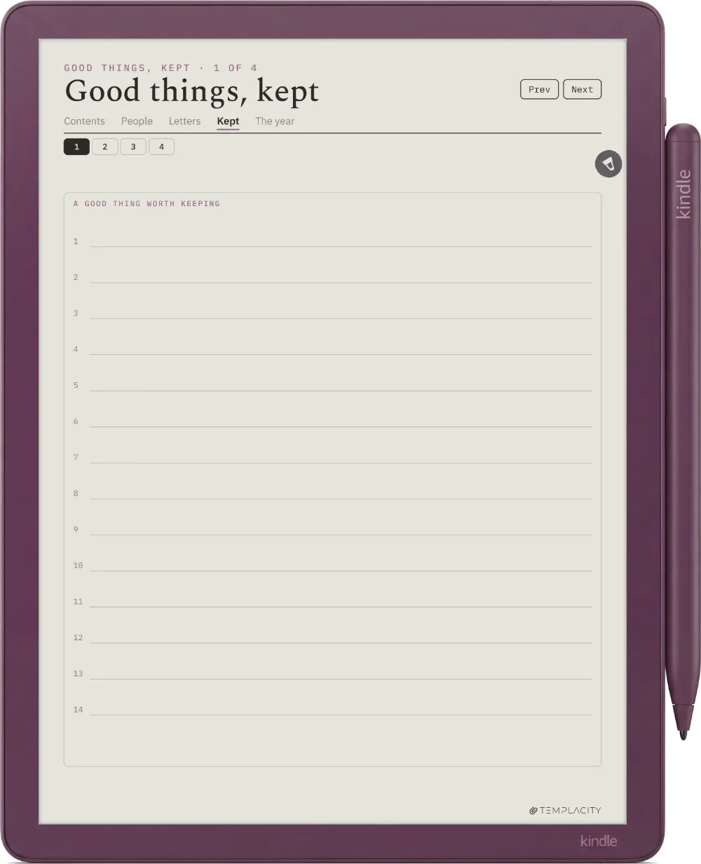 A Year of Gratitude Kindle Scribe Colorsoft 第 10 页