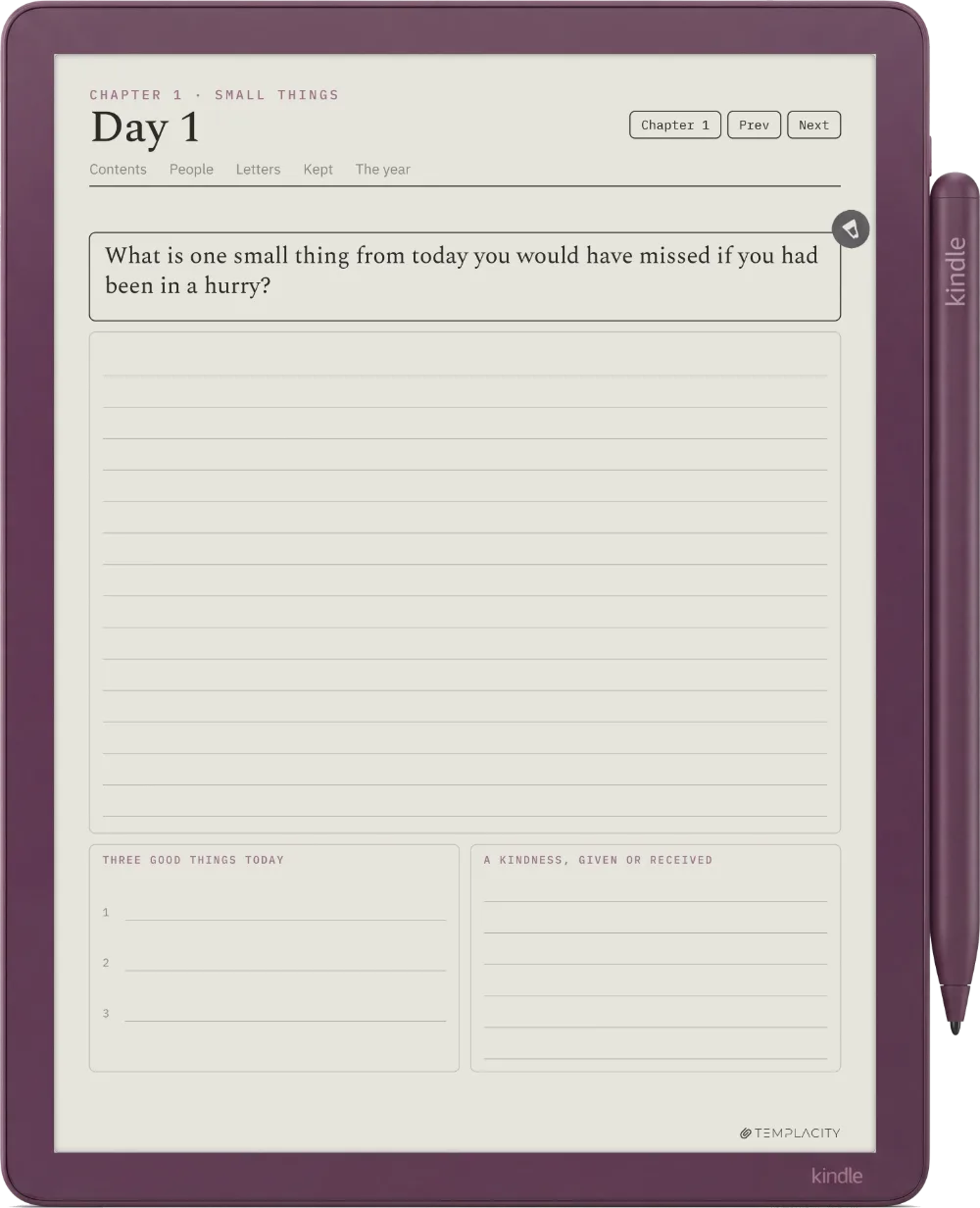 A Year of Gratitude Kindle Scribe Colorsoft 第 6 页